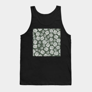 White Roses Tank Top